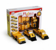 Malik mänguautod MAL-0315 MalBlo Magnetic Construction vehicles