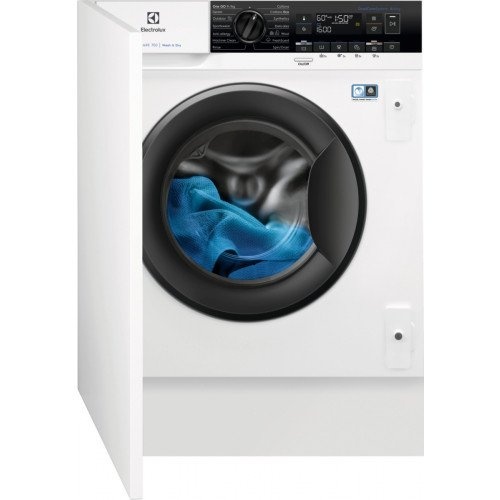 Electrolux integreeritav pesumasin kuivatiga EW7W368SI 8/4 kg, A, 1600 p/min, valge