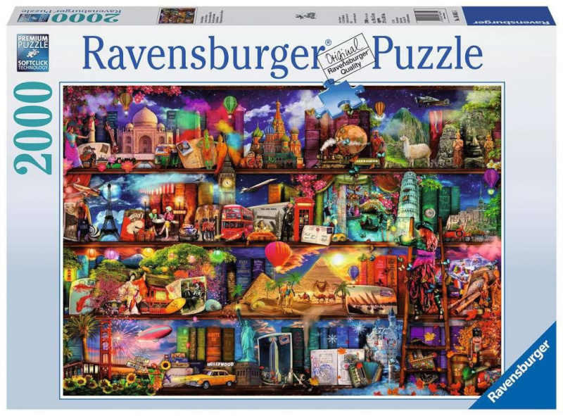 Ravensburger pusle The World of Books, 2000-osaline