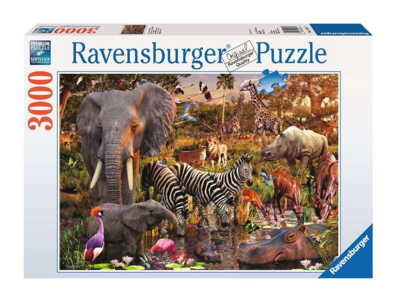 Ravensburger pusle African Animals, 3000-osaline