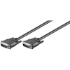 Goobay videokaabel DVI-D FullHD cable Dual Link, nickel plated DVI cable, must, 1.8 m