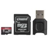 Kingston mälukaart 64GB microSDXC Canvas React Plus UHS-II Speed Class 3 (U3) + lugeja