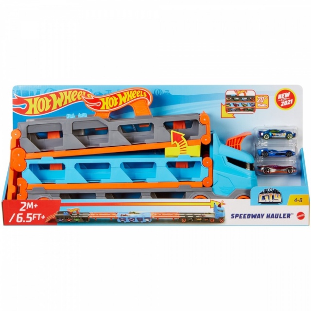 Hot Wheels mänguauto GVG37 Speedway Hauler 2in1