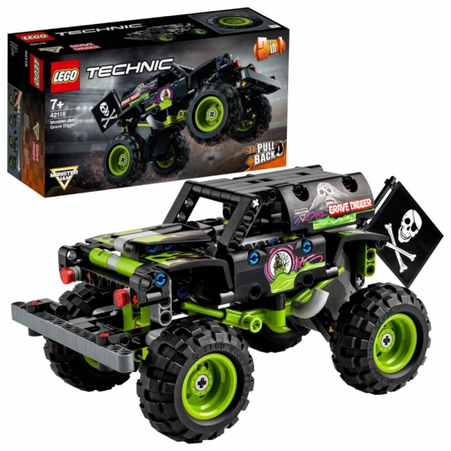 Lego klotsid Technic Monster Jam Grave Digger 42118
