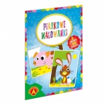 Alexander liivaga värvimise komplekt Sand Coloring Book Pig, Rabbit