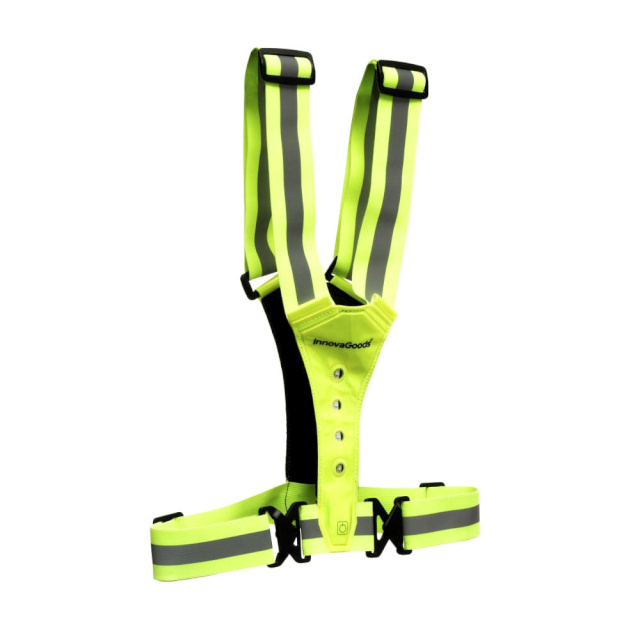 InnovaGoods Reflective Vest LED vilkuritega jooksuvest