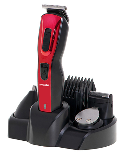 Mesko juukselõikur Trimmer 5-in-1 MS 2931 Cordless, must/punane