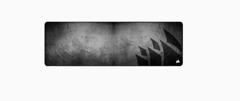 Corsair Premium Spill-Proof Cloth Gaming Mouse Pad MM300 PRO 930 x 300 x 3 mm, Medium Extended, must/Grey