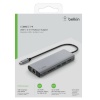 Belkin CONNECT USB-C 6-in-1 Multiport-Adapter AVC008btSGY
