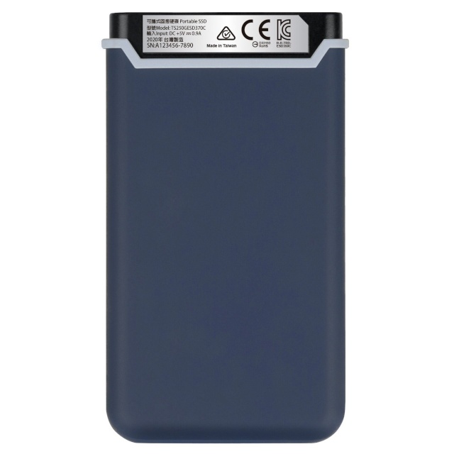 Transcend kõvaketas SSD ESD370C 250GB USB-C USB 3.1 Gen 2