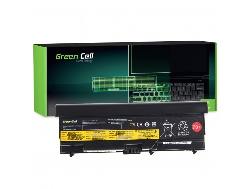 Green Cell sülearvuti aku Lenovo L430 11,1V 6,6Ah