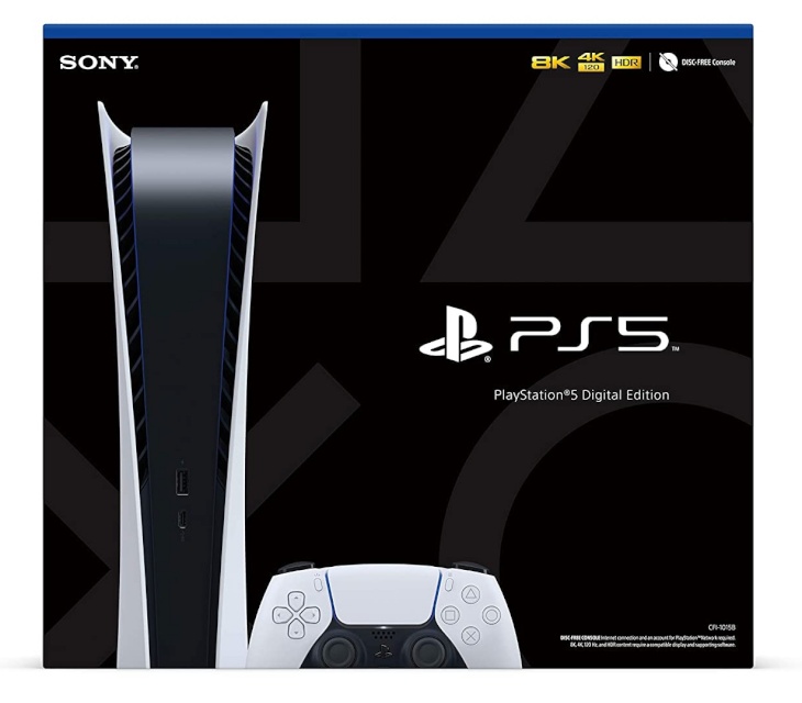Sony mängukonsool PlayStation 5 (PS5) Digital Edition, valge