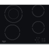 Hotpoint integreeritav pliidiplaat HR 632 B Electric, Number of burners/cooking zones 4, Touch control, Timer, must