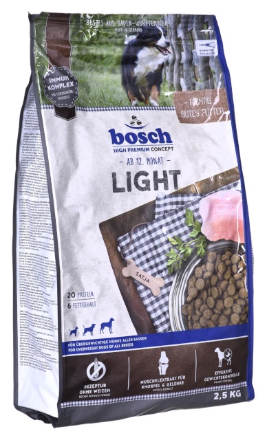 Bosch kuivtoit koerale LIGHT Adult 2.5kg