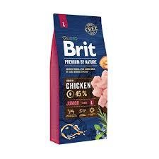 Brit kuivtoit koerale Premium by Nature Junior L Puppy Chicken 15kg