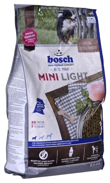 Bosch kuivtoit koerale MINI LIGHT Adult 2.5kg