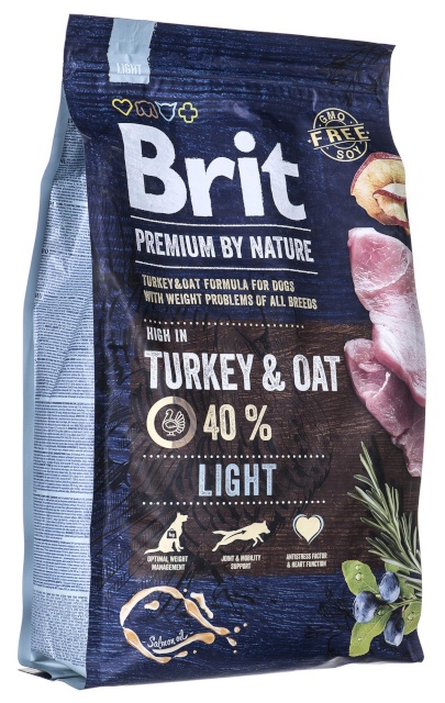 Brit kuivtoit koerale Premium by Nature Light 3kg
