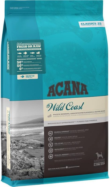 Acana kuivtoit koerale Classics Wild Coast 11.4kg