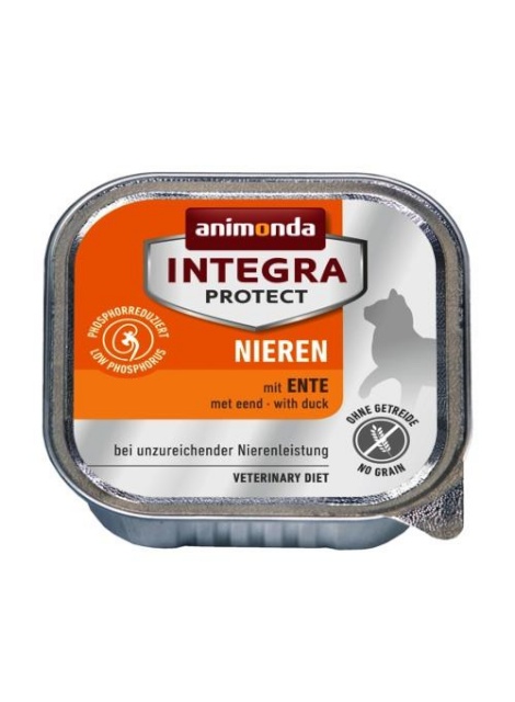 Animonda kassitoit Integra Protect Nieren with Duck 100g