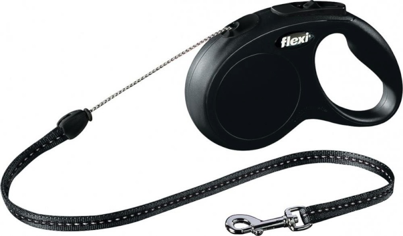 Flexi jalutusrihm New CLASSIC Dog Retractable Lead, 5m, must
