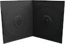 MediaRange karp DVD Case for 2 Discs, 7mm, Pocket-Sized 50tk, must