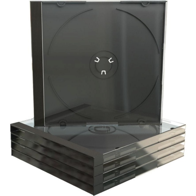 MediaRange cd-karbid CD-Jewelcases for 1 disc 5-pakk