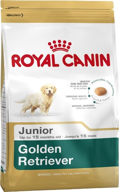 Royal Canin kuivtoit koerale Golden Retriever Junior Puppy Poultry 12kg