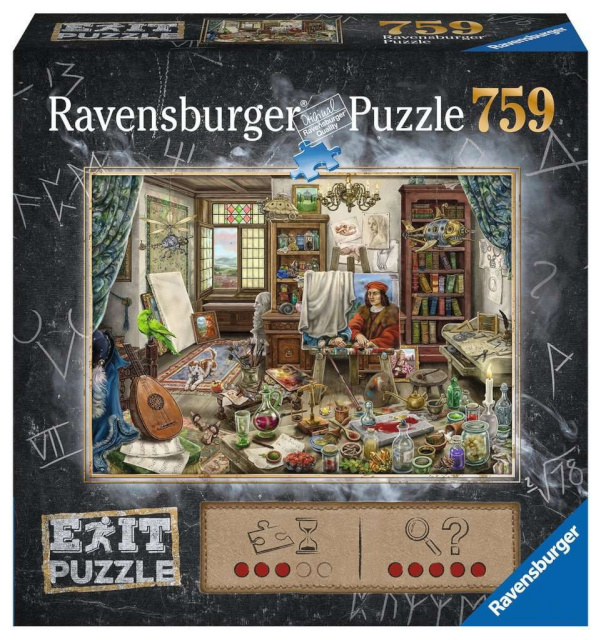 Ravensburger pusle Exit Studio Artist, 759-osaline