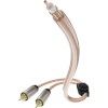 In-akustik audiokaabel Star II Subwoofer Cable Y Cinch - 2x Cinch 3.0m