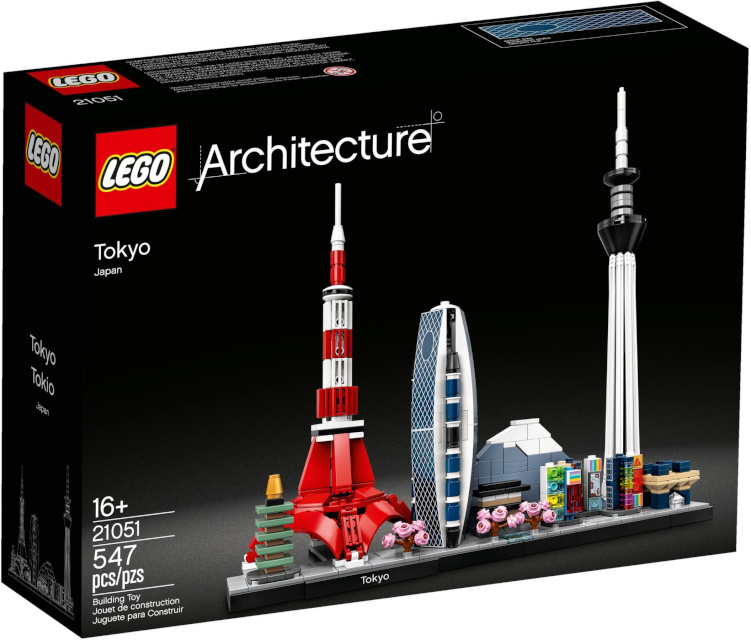 Lego klotsid Architecture Tokyo 21051