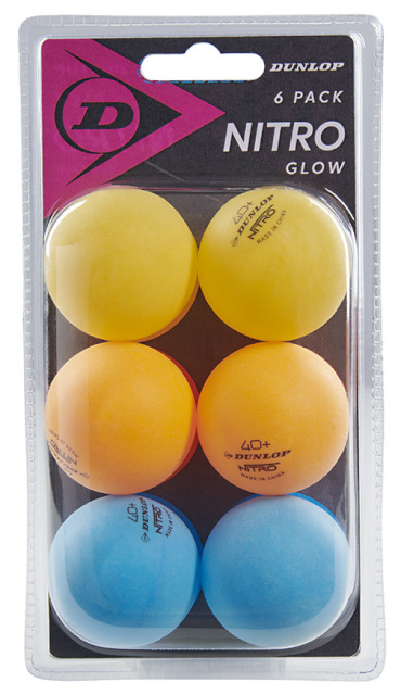 Dunlop lauatennise pallid NITRO GLOW 6tk