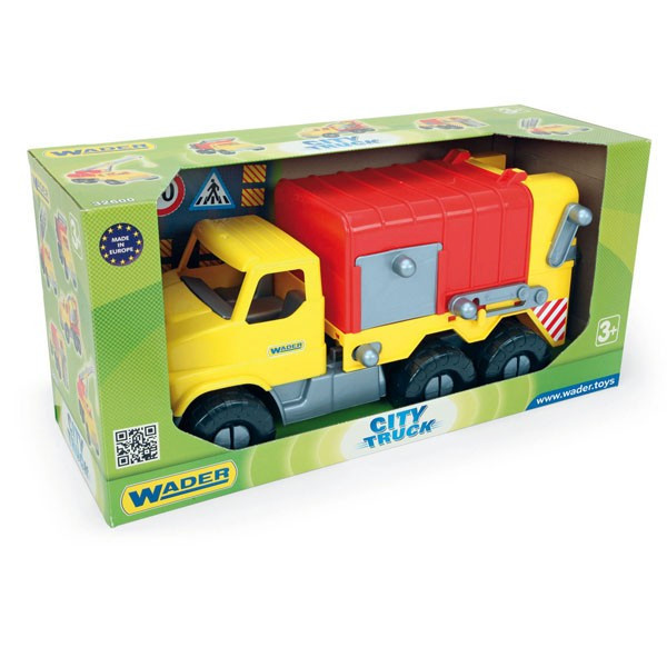 Wader mänguauto WAD-32607 Wader City Truck Garbage
