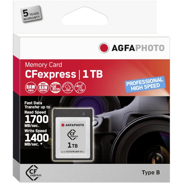 AgfaPhoto mälukaart CFexpress 1TB Professional High Speed