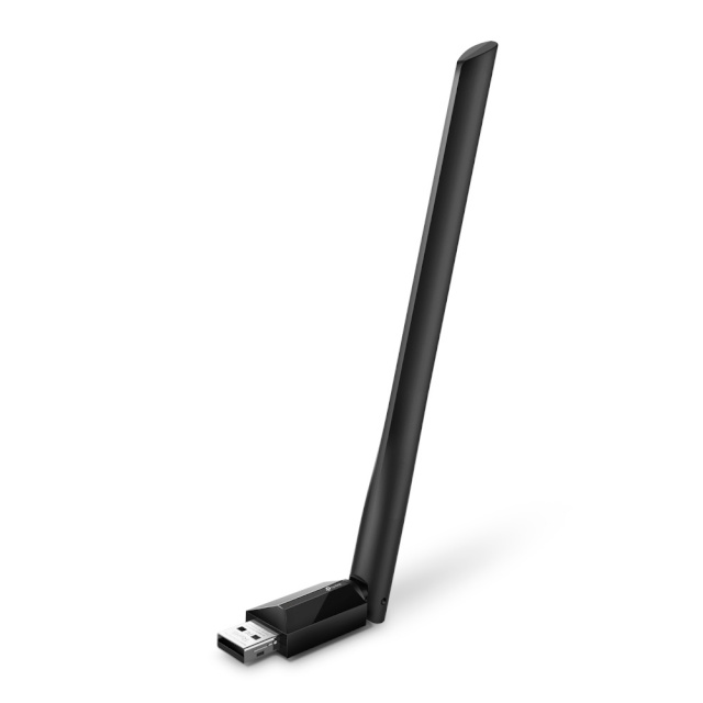 TP-LINK adapter Dual Band USB 2.0 Archer T2U Plus 2.4GHz/5GHz, 802.11ac, 200+433 Mbps, 1xExternal antenna 5dBi