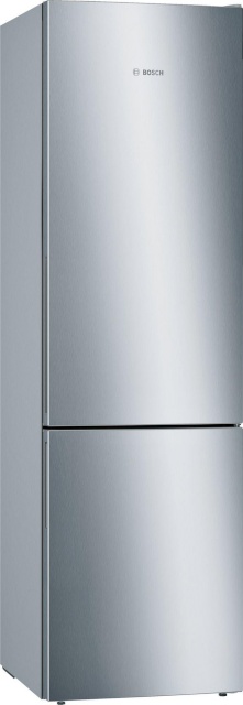 Bosch külmik Serie 6 KGE39AICA, Fridge-Freezer, Freestanding, 337L, Stainless steel, hõbedane