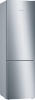 Bosch külmik Serie 6 KGE39AICA, Fridge-Freezer, Freestanding, 337L, Stainless steel, hõbedane