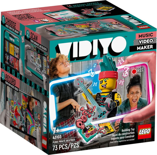 Lego klotsid VIDIYO Punk Pirate Beatbox 43103