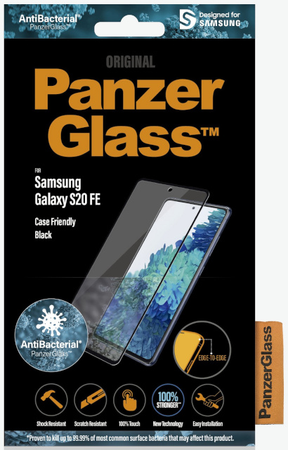 PanzerGlass kaitseklaas Case Friendly Black Samsung Galaxy S20 FE must