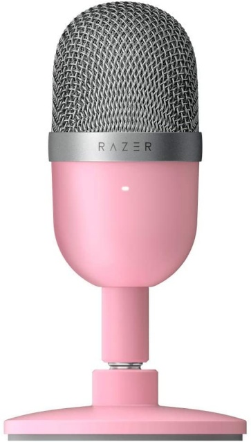Razer mikrofon Seiren Mini Condenser Microphone, roosa