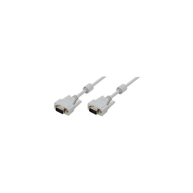 LogiLink VGA Cable 2xST 2x Ferrit Core 3m, hall