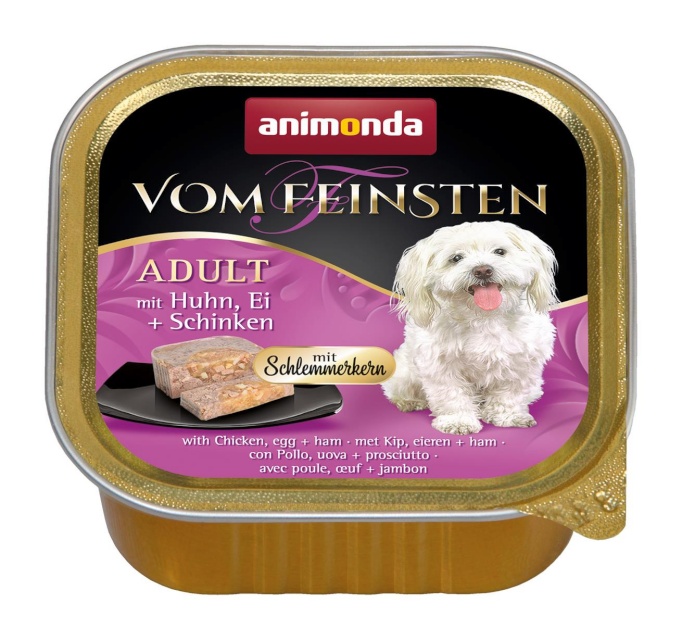 Animonda koeratoit Gourmet Egg, Chicken, Ham Adult 150 g