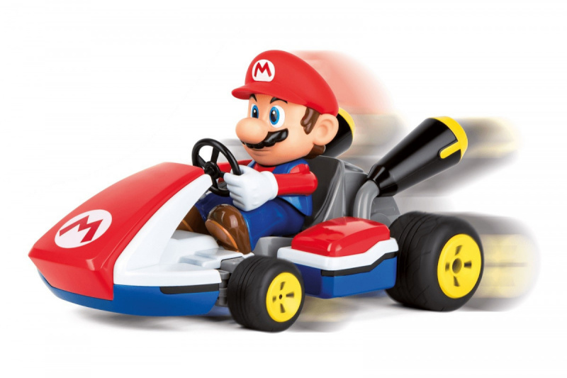 Carrera puldiauto RC Mario Kart Race Kart with sound