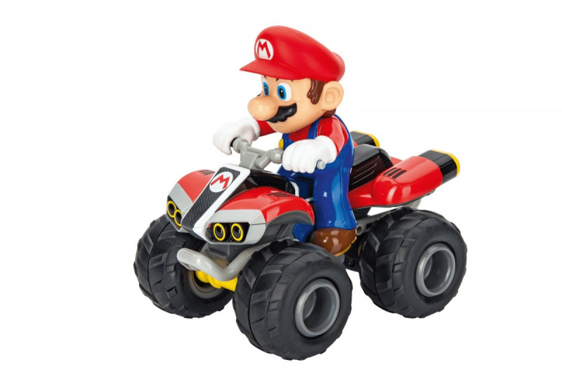 Carrera puldiauto RC Mario Kart Quad 2,4GHz
