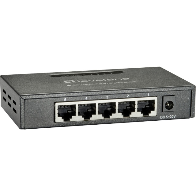 Level One switch GEU-0523 5-Port Gigabit
