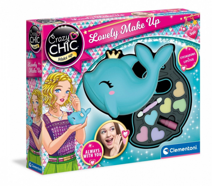 Clementoni meigikomplekt Crazy Chic Mini Cosmetics - Dolphin