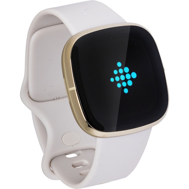 Fitbit pulsikell Sense Moon White/Soft Gold, kuldne/valge