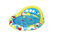 Bestway bassein kujundite sorteerijaga Splash & Learn Kiddie Pool, 120 cm x 117 cm x 46 cm