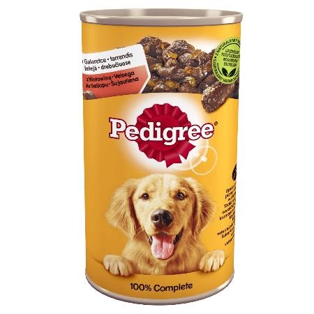 Pedigree koeratoit 5900951015854 Dogs Moist Food Beef Adult 1.2kg