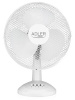 Adler ventilaator AD 7304 Desk Fan, valge