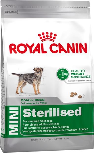 Royal Canin kuivtoit koerale MINI Sterilised Adult 8kg